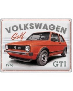 Volkswagen Golf GTI 1976 reclamebord