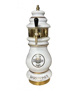 Occasion - Warsteiner porseleinen tapzuil 1 kraans