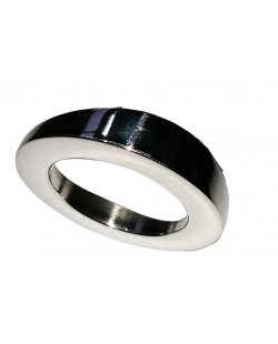 Zadelring chrome 