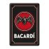Bacardi - Logo Black 40x60 cm reclamebord