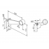 Extra zware voetsteun RVS 40 mm