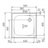 Maatvoering RVS Spoelbak Franke ST-SB50-1 