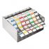 Kleurcode RVS stickerdispenser