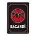 Bacardi - Logo Black 40x60 cm reclamebord