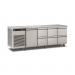 Foster EcoPro G2 koelwerkbank met 1 deur en 6 lades 