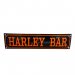 Emaille reclamebord: Harley Bar