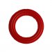 Ring nylon 18x12x3 mm rood