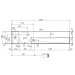 RVS Spoeltapblad Franke ST-BB230-1 maatvoering