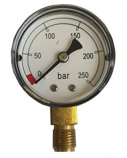 Inhoudsmeter manometer