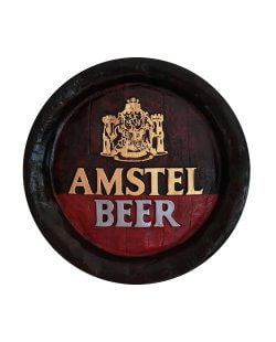 Amstel gipsen pubbord / wandbord