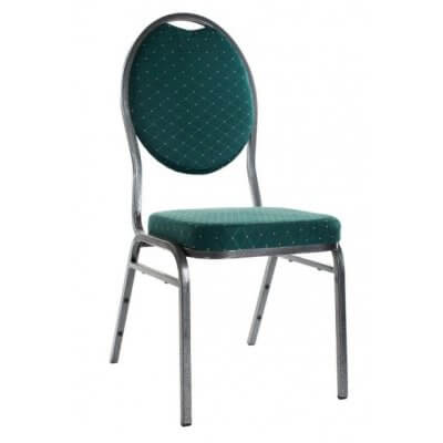 Stapelbare stackchair stoel groen