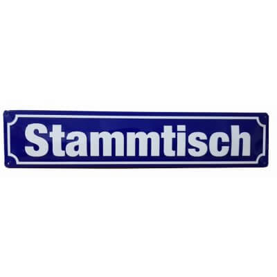 Stammtisch reclamebord