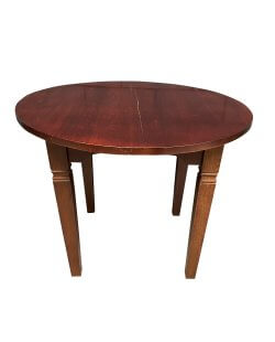 Occasion - ronde tafel 100x76 cm