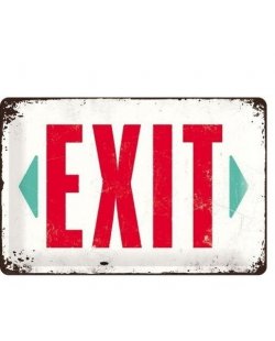 Exit reclamebord