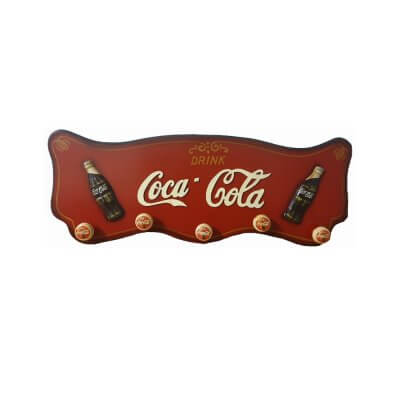 Coca cola houten kapstok
