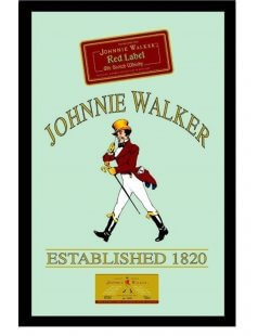 Johnnie Walker Red label spiegel