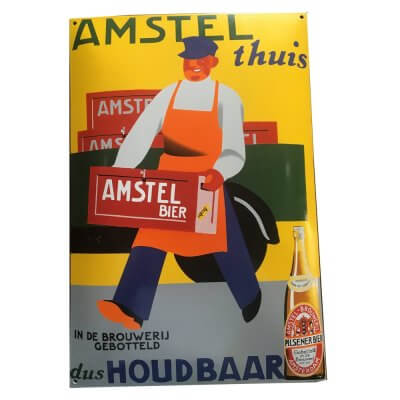 Amstel reclamebord 