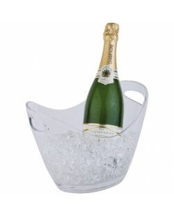 Champagne bowl helder klein