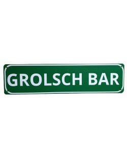 Grolsch bar reclamebord