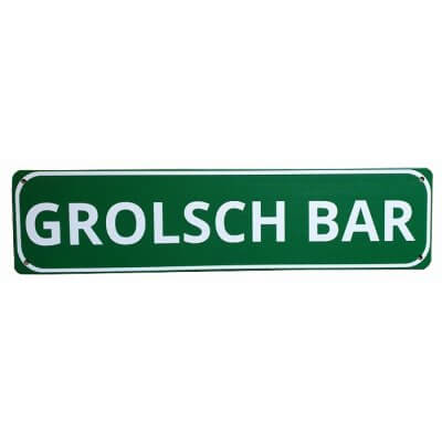 Grolsch bar reclamebord