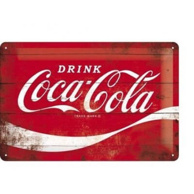 Drink Coca-Cola reclamebord