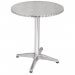 Magazijnopruiming: Bolero ronde RVS tafel 60cm