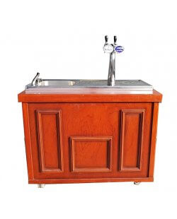 Te huur: Mobiele houten biertap