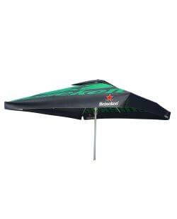 Heineken parasol 5x5 meter