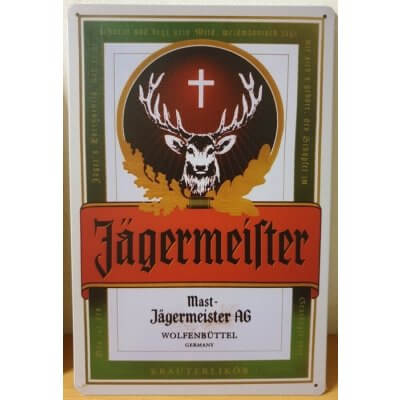 Reclamebord: Jagermeister