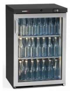 Maxiglass flessenkoeling 140L 84/85 cm- chroomstaal