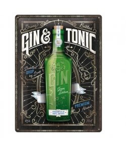 Gin & Tonic reclamebord