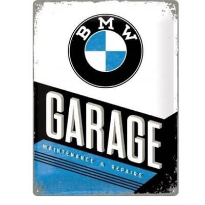 BMW Garage reclamebord