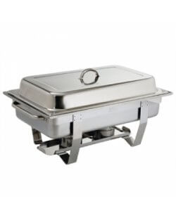 Te huur: Chafing dish met brandpasta