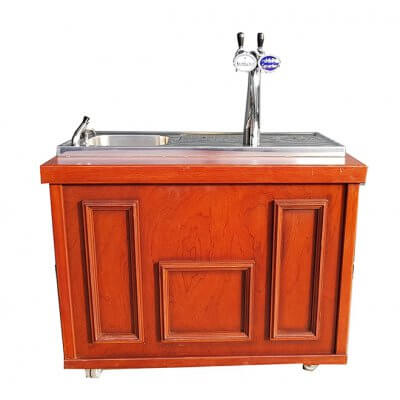 Te huur: Mobiele houten biertap