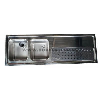 RVS Spoeltapblad Antoine 150x50