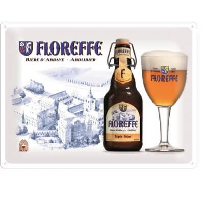 Floreffe Abdijbier reclamebord
