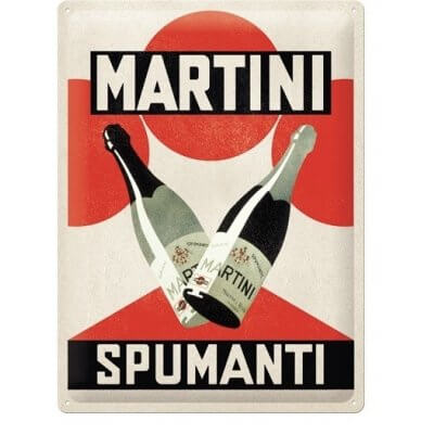 Martini reclamebord Spumanti