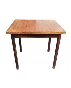 Occasion - Cafétafel 80x70cm 2x op voorraad. €10,- excl btw p/s 