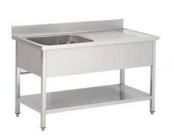 RVS spoeltafel RVS spoeltafel